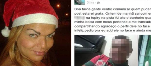 Travesti é roubada por cliente e se vinga da melhor forma possível; veja Travesti é roubada por cliente e se vinga da melhor forma possível; veja