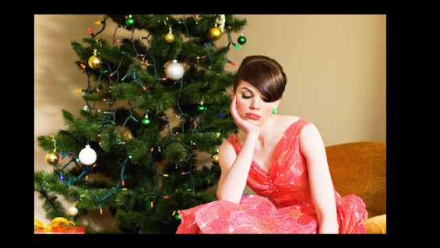 Tristezza nel periodo festivo. Fonte: Pinterest