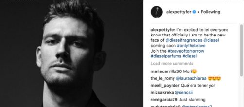 Alex Pettyfer Instagram: l'immagine per Diesel