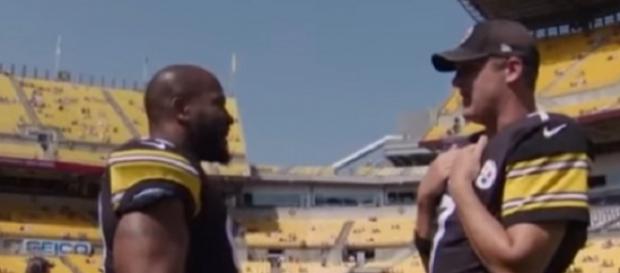 Ben Roethlisberger and James Harrison have some memorable moments with Steelers (Image Credit: McKillin'It Entertainment/YouTube) Ben Roethlisberger and James Harrison have some memorable moments with Steelers (Image Credit: McKillin'It Entertainment/YouTube)
