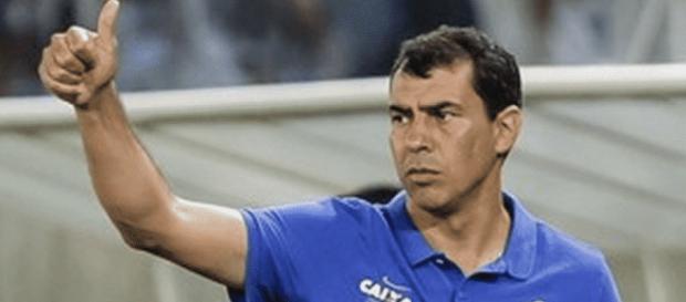 O técnico do Timão é o Fábio Carille O técnico do Timão é o Fábio Carille