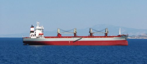 An oil tanker ship (Image credit – fdecomite, Wikimedia Commons)