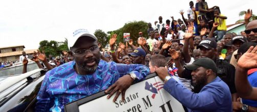 George Weah presidente della Liberia (foto di: corriere.it)