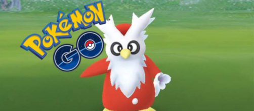 Un esemplare di Delibird presente in Pokémon GO