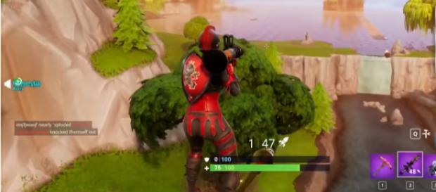 A screenshot from 'Fortnite' - YouTube/Vikkstar123 A screenshot from 'Fortnite' - YouTube/Vikkstar123