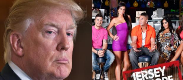 Donald Trump, "Jersey Shore," via Twitter Donald Trump, "Jersey Shore," via Twitter