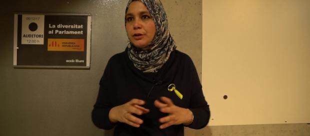 Najat Driouchch Moussa diputada por ERC en Cataluña. Najat Driouchch Moussa diputada por ERC en Cataluña.