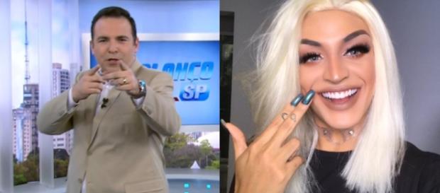 Reinaldo Gottino foi mais um nome da televisão que atacou a cantora famosa. (Foto Reprodução). Reinaldo Gottino foi mais um nome da televisão que atacou a cantora famosa. (Foto Reprodução).