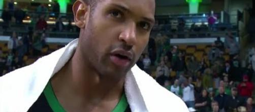 Al Horford is playing great in his second season with the Boston Celtics – [image credit: GD Highlights/Youtube]