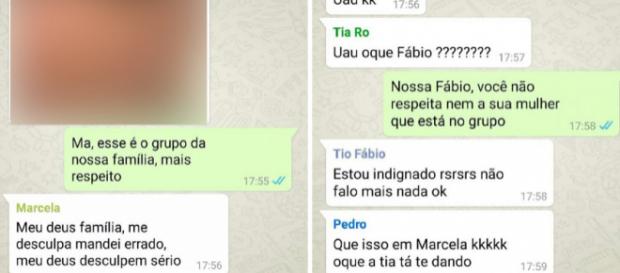 Cuidado com o envio de nudes. Fotos: Reprodução. Cuidado com o envio de nudes. Fotos: Reprodução.