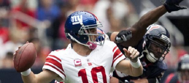 Eli Manning started 210 straight games for the Giants (Image Credit: AJ Guel/WikiCommons) Eli Manning started 210 straight games for the Giants (Image Credit: AJ Guel/WikiCommons)