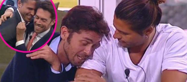 GF Vip, la dedica d'amore di Raffaello per Luca GF Vip, la dedica d'amore di Raffaello per Luca