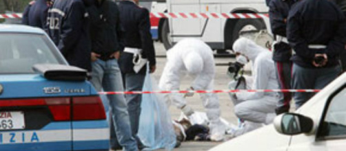 Ritrovato cadavere in un furgoncino.