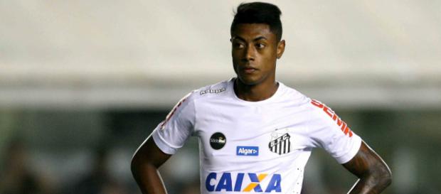 Bruno Henrique pegou cinco jogos de gancho. (Foto Reprodução). Bruno Henrique pegou cinco jogos de gancho. (Foto Reprodução).