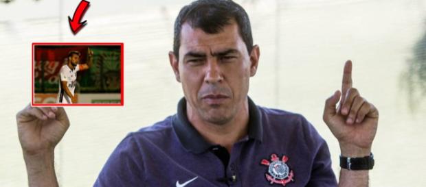 Fábio Carille - treinador do Corinthians. (Foto Reprodução). Fábio Carille - treinador do Corinthians. (Foto Reprodução).