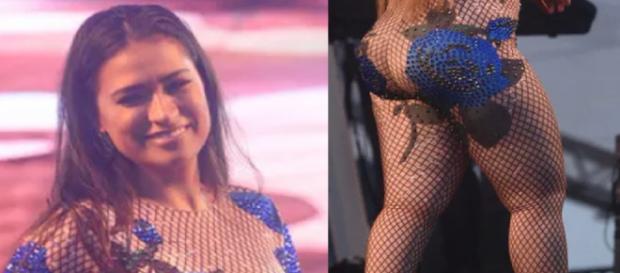 Simone abusa da transparência e 'foto quase ginecológica' chama atenção. (Foto Reprodução). Simone abusa da transparência e 'foto quase ginecológica' chama atenção. (Foto Reprodução).