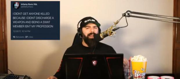 YouTuber Keemstar as he interviews the swatter known as SWAuTistic - Image Credit: DramaAlert/YouTube screencap) YouTuber Keemstar as he interviews the swatter known as SWAuTistic - Image Credit: DramaAlert/YouTube screencap)
