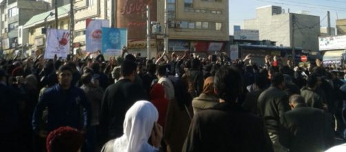 Protests in Iran continue [image via: unknown Iranian wikimedia]