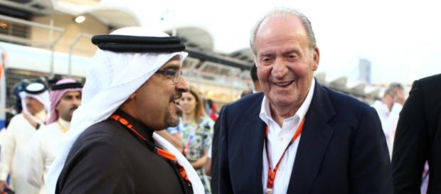 El Rey Juan Carlos y un jeque árabe El Rey Juan Carlos y un jeque árabe