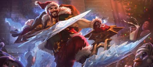 League Of Legends Navidad Dibujo 237 poppy jynx y draven tendran nuevas skin de motivo de navidad 1721399