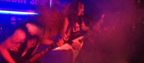 Genre-definers Exhumed bring the metal to Canton, Ohio (Photo by author: Samuel Earl Di Gangi)