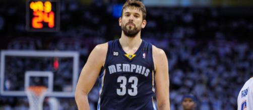 Marc Gasol, the Big Spaniard, is a potential trade target for several teams this season. – [image credit: GD Highlights/Youtube]