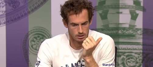 Andy Murray during a press conference at 2017 Wimbledon. - [Photo: screenshot via Wimbledon official channel on YouTube]