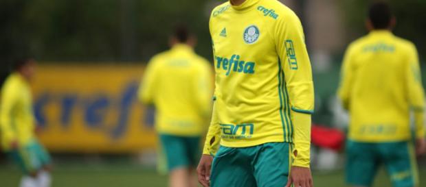 Atleta em um treinamento pelo clube Atleta em um treinamento pelo clube
