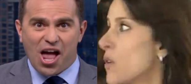 Bocardi 'ataca' jornalista ao vivo Bocardi 'ataca' jornalista ao vivo