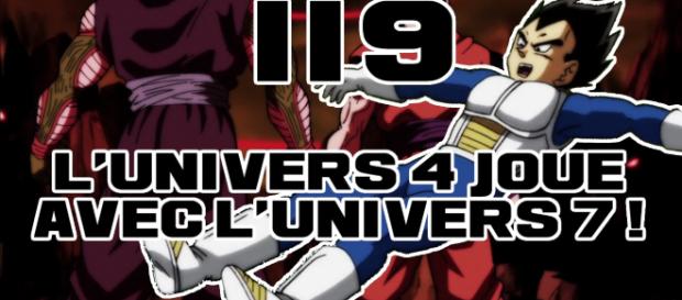 DBS 119 : L'univers 4 joue avec l'univers 7 ! DBS 119 : L'univers 4 joue avec l'univers 7 !