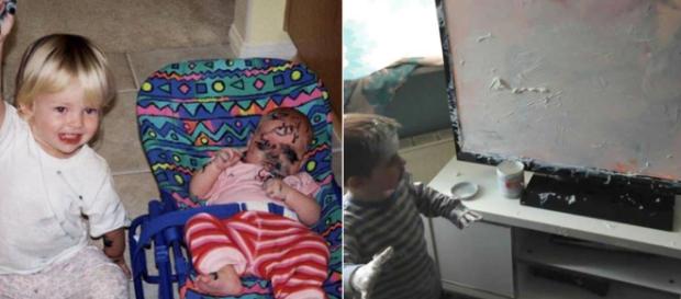 Kids can do hilarious things when the parents are away. Image Credit: Blasting News Kids can do hilarious things when the parents are away. Image Credit: Blasting News