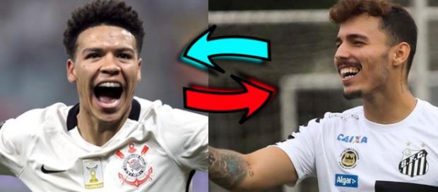Marquinhos Gabriel e Zeca - Jogadores de futebol. (Foto Reprodução) Marquinhos Gabriel e Zeca - Jogadores de futebol. (Foto Reprodução)