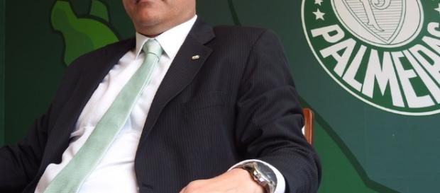 Maurício Galiotte, presidente do Palmeiras Maurício Galiotte, presidente do Palmeiras