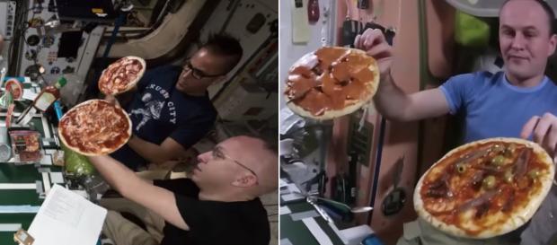 Pizza in space! Image Credit: Blasting News Pizza in space! Image Credit: Blasting News