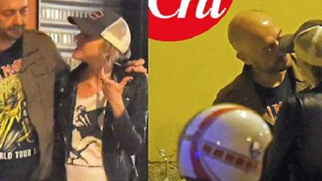 Nadia Toffa e Joe Bastianich ritratti in una foto insieme