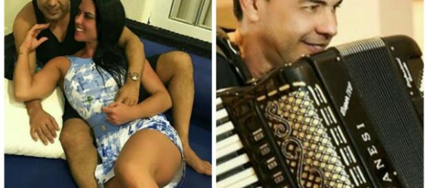 Zezé di Camargo e Graciele Lacerda: noivo já fez música Zezé di Camargo e Graciele Lacerda: noivo já fez música