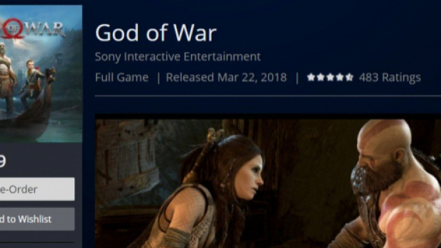 La page du jeu sur le PlayStation Store américain.