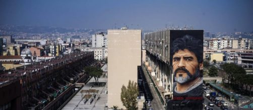 Murales di Maradona a San Giovanni a Teduccio |FOTO - napolitoday.it
