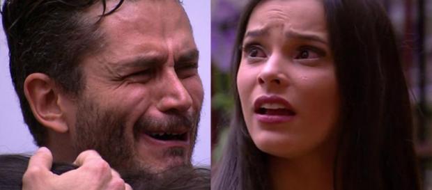 Ele afirmou que vai encontrá-la fora do programa (Foto: Reprodução/TV Globo) Ele afirmou que vai encontrá-la fora do programa (Foto: Reprodução/TV Globo)