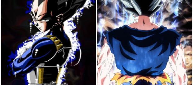 Vegeta y Goku en el ultra instinto Vegeta y Goku en el ultra instinto