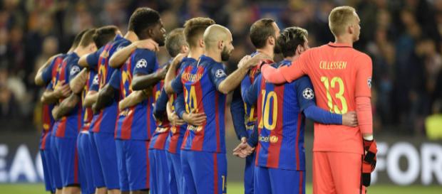 Le FC Barcelone étudie le cas Aouar depuis le centre de formation (Gene/ AFP). Le FC Barcelone étudie le cas Aouar depuis le centre de formation (Gene/ AFP).