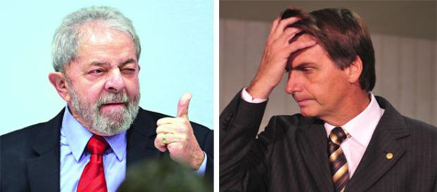 Lula faz discurso 'contra' Bolsonaro (Foto: Reprodução) Lula faz discurso 'contra' Bolsonaro (Foto: Reprodução)