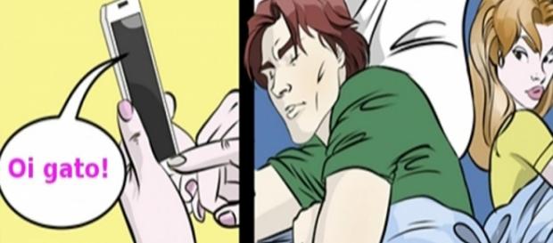 O uso constante da internet pode gerar muitos desconfortos em seu relacionamento amoroso. O uso constante da internet pode gerar muitos desconfortos em seu relacionamento amoroso.