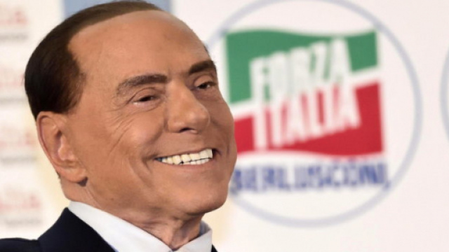 Silvio Berlusconi (81 anni), leader di Forza Italia.
