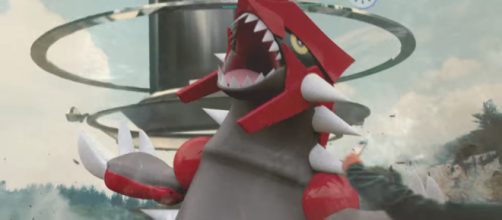 Groudon is one of the new Legendary Pokémon from the Hoenn region - (Image Credit: Pokémon GO/YouTube screenshot)