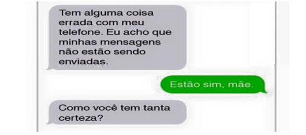 Elas acabaram pagando mico nas mensagens Elas acabaram pagando mico nas mensagens
