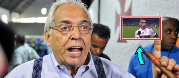 Eurico Miranda prometeu e cumpriu: Vasco está na Libertadores 2018. Eurico Miranda prometeu e cumpriu: Vasco está na Libertadores 2018.