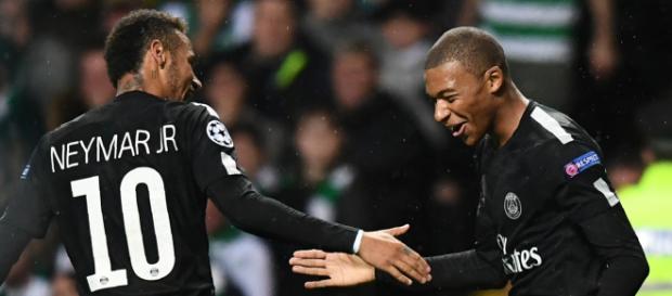 Neymar - Mbappé Ligue des champions Neymar - Mbappé Ligue des champions