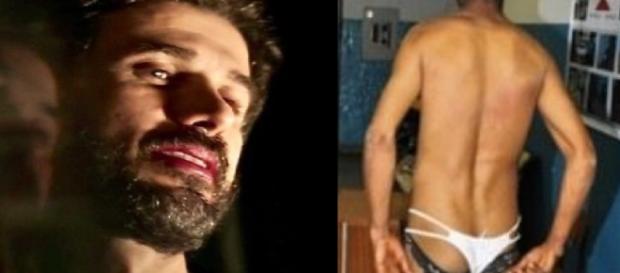 Samuel será flagrado de calcinha e batom Samuel será flagrado de calcinha e batom