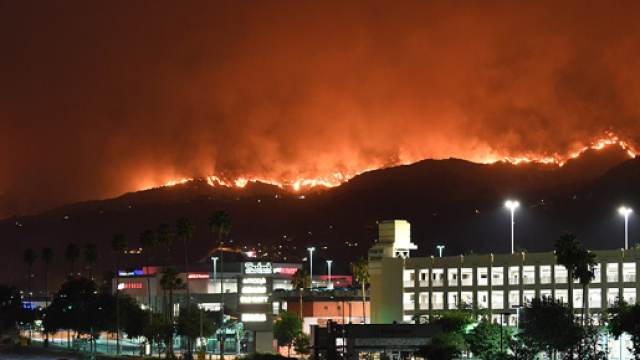 Le immagini delle fiamme a Los Angeles
